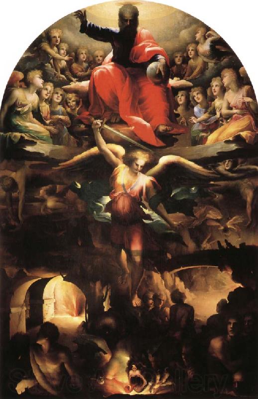Domenico Beccafumi Saint Michael Spain oil painting art
